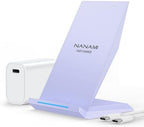 NANAMI Wireless Charger with 20W PD Adapter Fast Wireless Charging Stand by NANAMI