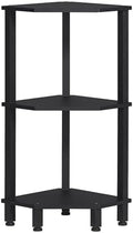YUFAM 3-Tier Corner Shelf, Black by YUFAM