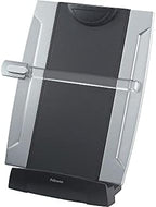 Fellowes 8033201 Office Suites Desktop Copyholder, Plastic, 150 Sheet Capacity, Black/Silver - Image 2
