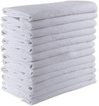 DG Collections 100% Cotton Flour Sack Towels – 50 Pack, 27x27 Inches, White, Lint-Free, Pre-Washed, Hemmed Edges – Reusable Kitchen Towels for Cleaning, Embroidery, Printing & Crafts - White - Image 6