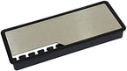 Computer Wire Cable Hole Cover Grommets， Alloy Desk Cable Grommet Rectangular Threading Box with Wire Clip Holder Table Outlet Line Hole Cover Office Furniture Hardware(Black) - Image 7
