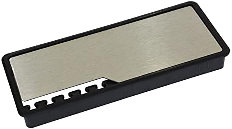 Computer Wire Cable Hole Cover Grommets， Alloy Desk Cable Grommet Rectangular Threading Box with Wire Clip Holder Table Outlet Line Hole Cover Office Furniture Hardware(Black) - Image 7