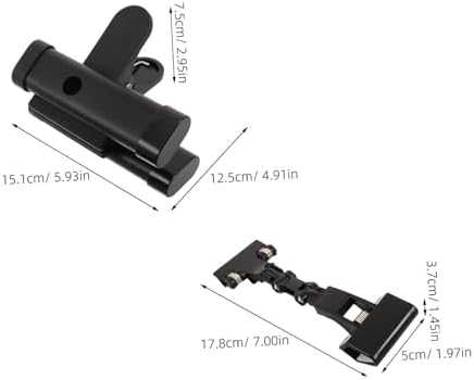 Luxshiny 360 Degree Rotatable Copy Paper Holder Clip for Easel Brushes - Image 2