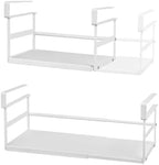 Under Shelf Storage Basket, 2-Pack Under Cabinet Shelf Organizer by Selosiz