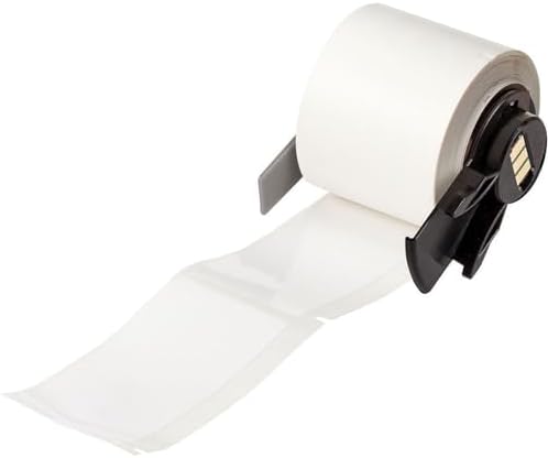 Brady PTL-26-423 TLS 2200 and TLS PC Link 1.25" Height, 2.75" Width, B-423 Permanent Polyester, White Color BradyBondz Label (100 Per Roll) by BradyCorp