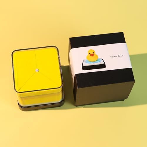 3D Memo Pad, 3D Calendar 2027, Time Piece Calendar, Tear-Off Calendars 2027, 3D Paper Carving Art Memo Pad, Art Carving Sticky Notes for Office Home Gifts Ornaments (Yellow Duck) - Image 6