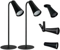 4-in-1 Rechargeable Desk Lamp, Clip and Wall Light, 2 Pack by C4LIF