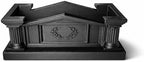 Business Card Holder for Desk – Attorney Courthouse Design for Law Office Reception, Gift for Lawyers & Legal Professionals - Image 3