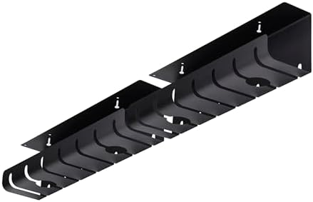 StarTech 2-Pack Under Desk Cable Management Tray (S2MB-Desk-Cable-Tray) - Image 5