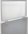 OBEX Screen & Office Panel Extender Polycarbonate Desk Privacy Panel & Divider for Office Cubicle, 18" x 36", Translucent by OBEX