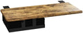 ETHU Desk Extender Tray with Storage Drawer, 25.6x11.4, Walnut by ETHU