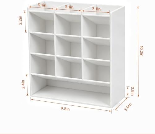 BEYGORM Acrylic Vertical Marker Organizer for 150 Markers, Desk Orgaizer - Image 7