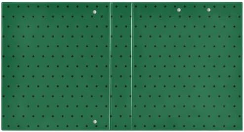 Standard View 3 Ring Binder, Forest Green Black Polka Dot Durable Flexible Portable Waterproof Hardcover 1.5 Inch D Rings 500-Sheet Capacity Organizer 2PC - Image 3