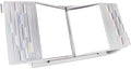 Tarifold Desktop Reference Display System, 40 Pockets, Expandable, White by TARIFOLD
