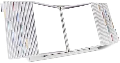 Tarifold Desktop Reference Display System, 40 Pockets, Expandable, White by TARIFOLD