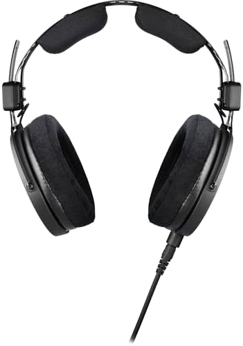 Audio-Technica ATH-R50x Open-Back Reference Headphones with Headphones Stand & Cloth (3 Items) - Image 6