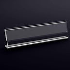 AITEE 12 Pack Acrylic Name Plates L-Shaped Display Holder for Office Desks - Image 3