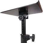 Sound Town 2-Pack Desktop Clamp-On Studio Monitor Speaker Stands with Horizontal/Vertical Speaker Orientation (STSD-DCM-Pair) - Image 2