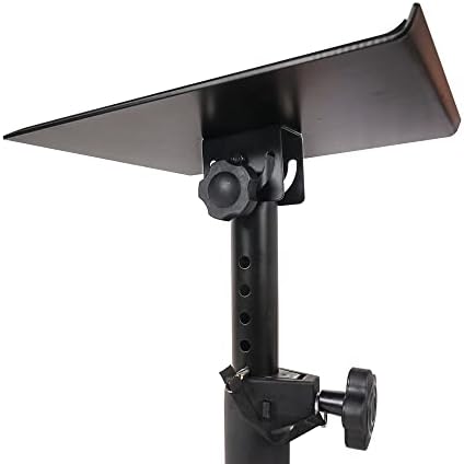 Sound Town 2-Pack Desktop Clamp-On Studio Monitor Speaker Stands with Horizontal/Vertical Speaker Orientation (STSD-DCM-Pair) - Image 2