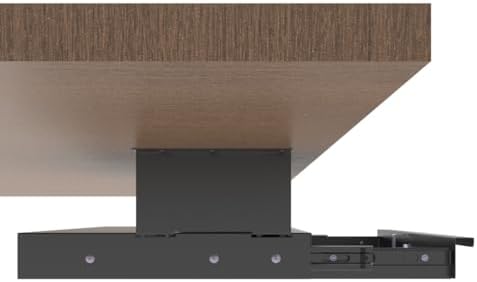 17-inch-wide Lockable Under-Desk Pull-Out Drawer - Image 7