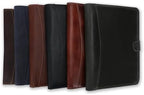 Full Grain Leather Legal Pad Portfolio Organizer for Work - Wine - Image 7
