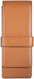 DiLoro Leather Triple Pen Case Pencil Pouch Holder for Three Fountain Ballpoint Rollerball Pens and Pencils by DiLoroSwitzerland