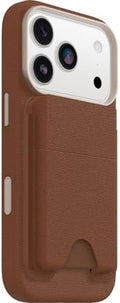 OtterBox Symmetry Series Cactus Leather Wallet (Case Sold Separately) - Desert Saddle - Brown by Unknown