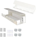 Ovanmexis Under Desk Cable Management Tray, White, 2-Pack by Ovanmexis