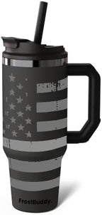 Frost Buddy Thicc Buddy 40oz Tumbler - Stainless Steel (Gunmetal Glory) by FrostBuddy