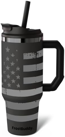 Frost Buddy Thicc Buddy 40oz Tumbler - Stainless Steel (Gunmetal Glory) by FrostBuddy