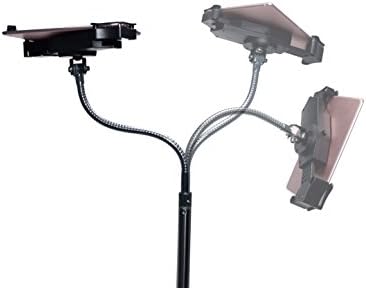 Gooseneck Floor Stand – CTA’s Compact, Adjustable Gooseneck with Swivel Casters for iPad 7th/ 8th/ 9th Gen 10.2”, iPad Air 4, 12.9”, Surface Pro, Zebra & Other 7-13” Tablets (PAD-CGS) - Image 4