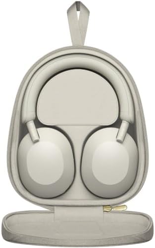 Sony WH-1000XM5 Wireless Noise Canceling Headphones with (Silver) Bundle - Image 6