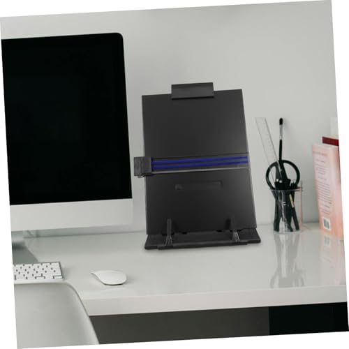 Holibanna Adjustable Folding Reading Stand Document Holder for Students Hands Copy Holder for Books Magazines and Documents - Image 5