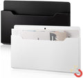 Feifeiya 2 Pcs Magnetic Pocket File Folder Fridge, Horizontal, Black White by Feifeiya
