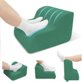 Foot Rest for Under Desk at Work,2-Tier Footrest with Handle Green by Unknown