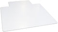 Dimex Office Chair Mat for Low‑Pile Carpet – 45" x 53" Clear Desk Floor Protector with Lip, Smooth Glide PVC for Rolling Chairs by DimexOfficeProducts