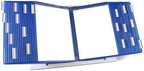 Tarifold Desktop Reference Display System, 40 Pockets, Expandable, Blue by TARIFOLD