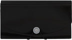 JAM PAPER Accordion Folders - 13 Pocket Plastic Expanding File - Check Size - 5 x 10 1/2 - Black - Sold Individually (Pack of 12) - Image 3