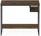 FURINNO Moretti Lifestyle Study Desk, 35 Inches, Columbia Walnut - Image 6