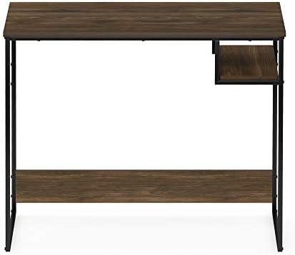FURINNO Moretti Lifestyle Study Desk, 35 Inches, Columbia Walnut - Image 6