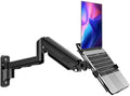 Laptop Wall Mount, 2-in-1 Monitor with Vented Tray Hold Max 22bls by ERGOFOCUS
