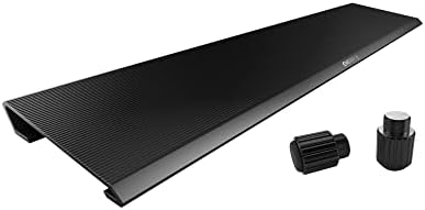 Cherry AC 3.3, Aluminium Ergonomic Palm Rest and Detachable Feet, Original Accessories for Cherry MX Board 3.0 S Gaming Keyboard, Quickly Attached, Black by CHERRY