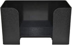 BankSupplies Deposit Ticket Holder 10W x 4D x 6H Black Textured Molded Plastic Desk Organizer for Checks Receipts Deposit Slips and Forms - Image 3
