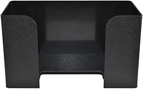 BankSupplies Deposit Ticket Holder 10W x 4D x 6H Black Textured Molded Plastic Desk Organizer for Checks Receipts Deposit Slips and Forms - Image 3