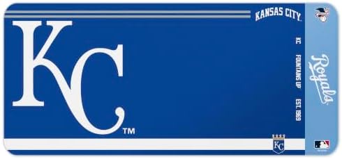 SOAR MLB Official Established Primary Logo Wordmark Home Office Desk Pad Mouse Pad Mat 35" x 16" (Kansas City Royals, Kansas City Royals) - Image 2