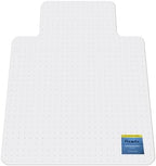 Azadx Heavy Duty Office Chair Mat for Carpet 36" x 48" with Lip Ship Flat by Azadx