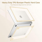 MOSISO Compatible with MacBook Air 13 inch Case M5 2026 M4 M3 M2 2025-2022 - Image 4