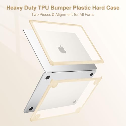 MOSISO Compatible with MacBook Air 13 inch Case M5 2026 M4 M3 M2 2025-2022 - Image 4