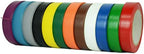 MAT Vinyl Marking Tape Rainbow Pack - 1 inch x 36 yds. 12-Rolls Assorted Colors - for Safety Floor Marking (School Gym, Restaurants, Warehouse), Dance Floor Splicing, Pinstriping Cars & Boats by MATTape