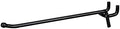 Presa Heavy Duty Black Steel Peg Board Shelving Hooks, 6-Inch, 50-Pack by Presa